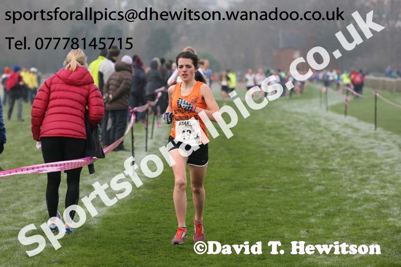 Senior women, Durham Cathedral Cross Country Relays. Photo: David T. Hewitson/Sports for All Pics